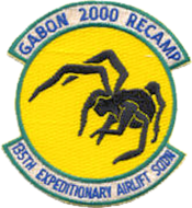 135th Expeditionary Airlift Squadron Gabon deployment patch 135th Expeditionary Airlift Squadron - emblem.png