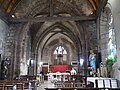 L'intérieur de l'église.