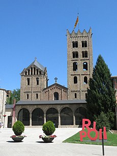 169 Monestir de Santa Maria, pl. Abat Oliba (Ripoll).jpg