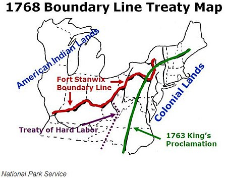 Tập tin:1768 Boundary Line Map Treaty of Ft Stanwix.jpg