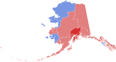 1970 United States Senate special election in Alaska by State House District.svg