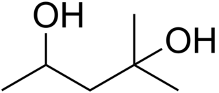 2-Methyl-2,4-pentanediol Chemical compound