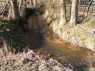 Eußerbach River in Germany