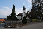 Reformierte Kirche mit Pfarrhaus