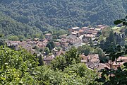 English: Wikimania 2016: View on Esino Lario from the Roman tower