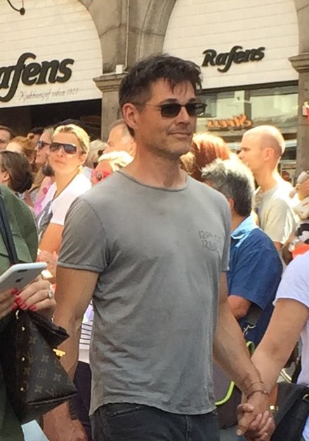 Harket at Oslo Pride parade in 2016