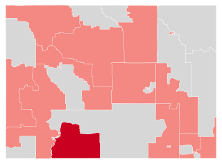 2020 Wyoming eyalet senatosu seçim haritası.svg