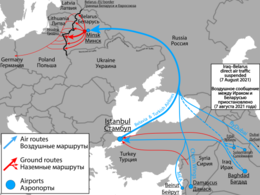 Crisi Migratoria Tra Bielorussia E Unione Europea Del 2021