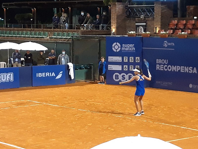 File:2021 Montevideo Open (tennis) - Round 2 Victoria Jiménez Kasintseva vs María Lourdes Carlé - 28.jpg