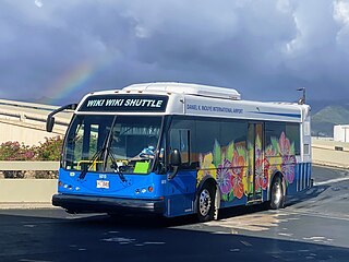 <span class="mw-page-title-main">Wiki Wiki Shuttle</span> Free shuttle bus service at Honolulu International Airport