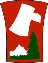 Emblema mânecă a Diviziei 70 Infanterie