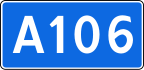 Federal Highway A106 shield}}