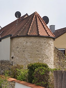 Abensberg Stadtmauer Höhe Von-Hazzi-Straße 30