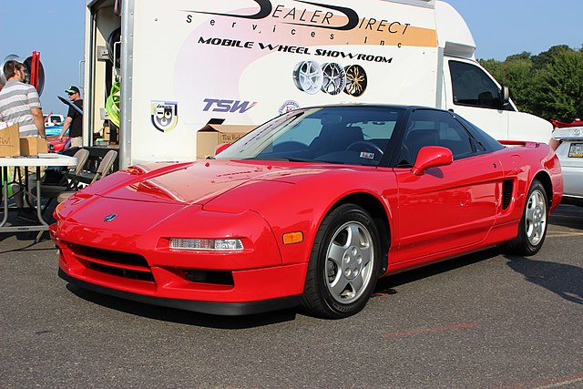 The NSX was sold under the Acura brand in certain regions