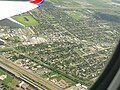 Aerial View Of The Northern Part Of Harlingen, TX