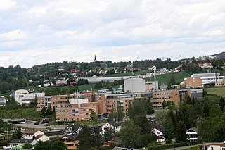 Kjeller Village in Østlandet, Norway