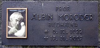 <span class="mw-page-title-main">Albin Moroder</span> Austrian sculptor