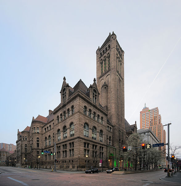 Allegheny County Courthouse in Pittsburgh, March 2016