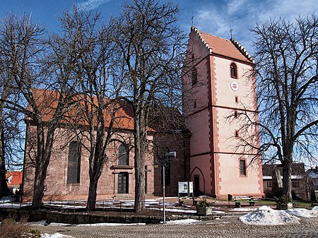 Alte St. Laurentius Kirche Sulgen außen