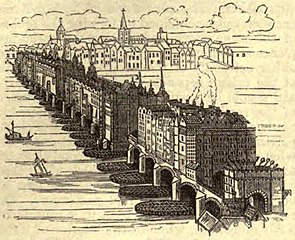 L'Old London Bridge, completato nel 1209.