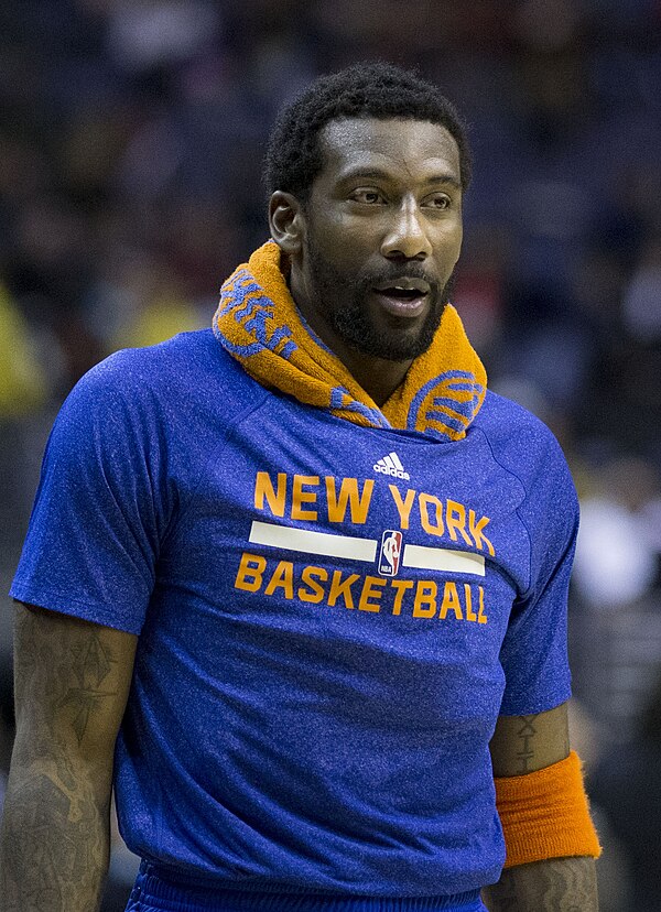 Stoudemire with the New York Knicks in 2013