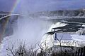 American Falls from Goat Island in winter