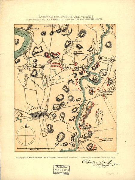 File:Antietam Sharpsburg and vicinity. Constructed and engraved to illustrate "The war with the South" LOC 99466713.tif