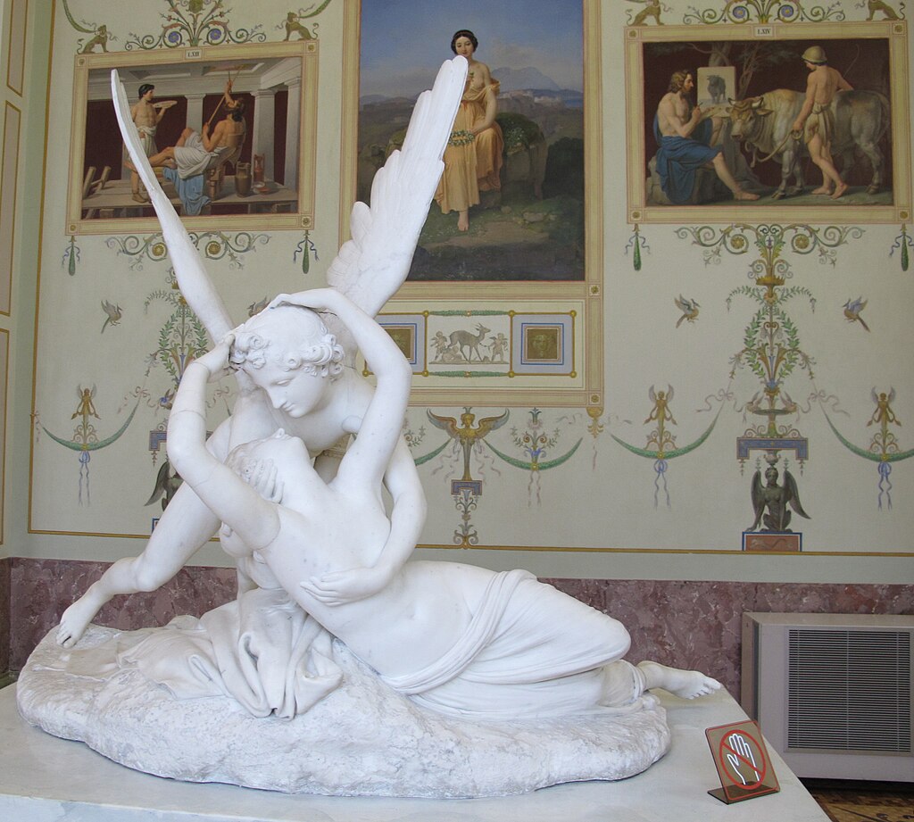 Psyche Revived by Cupid's Kiss