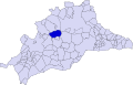 Розташування муніципалітету у провінції Малага