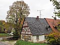 * Nomination Old half-timbered house in Arnstein, Franconian Switzerland. --Ermell 21:06, 30 October 2015 (UTC) * Promotion Clear and sharp image.The sky is really grey, but not burnt. Therefore QI to me. --Cayambe 14:08, 2 November 2015 (UTC)