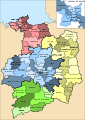Lage des Kantons Mordelles innerhalb des Départements Ille-et-Vilaine