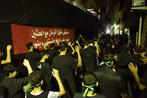 Husseini rituals during Ashura in Qatif.