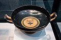 Attic black-figure cup - ABV extra - kantharos - palmettes - München AS - 01