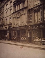 ブティック "Au Bourdon", サントノレ通り93番地 及び、"À la renommée des herbes cuites", サントノレ通り95番地、1908年