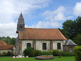 The church of Aubrometz
