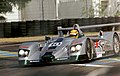 Audi R8 - Frank Biela, Perry McCarthy & Mika Salo at Ford Chicane at the 2003 Le Mans (42124997032).jpg