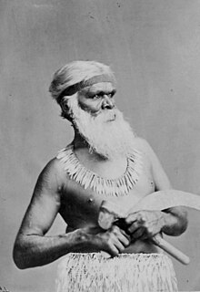 Chief of the Kirrae Wuurong (Blood Tip tribe), c. 1881 Australian aborigines - Frontispiece.jpg