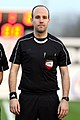 referee Lukas Gnam.}}
