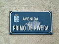 Primo de Rivera Avenida