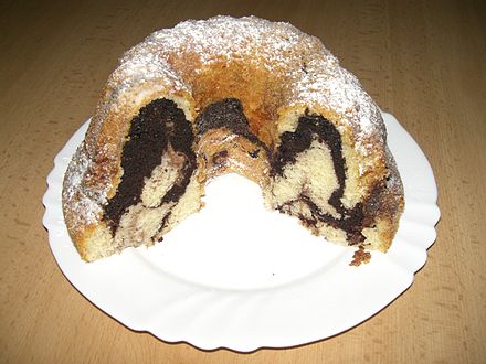 A two-colored Czech version called "bábovka"