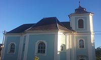 Čeština: Kostel v Březíně. Okres Plzeň-sever, Česká republika.