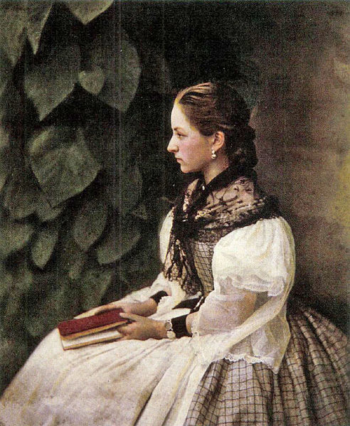 File:Barabás Portrait of Ilona Barabás 1863.jpg