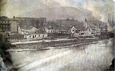 Fort Dearborn in 1856