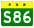 Beijing Expwy S86 sign no name.svg