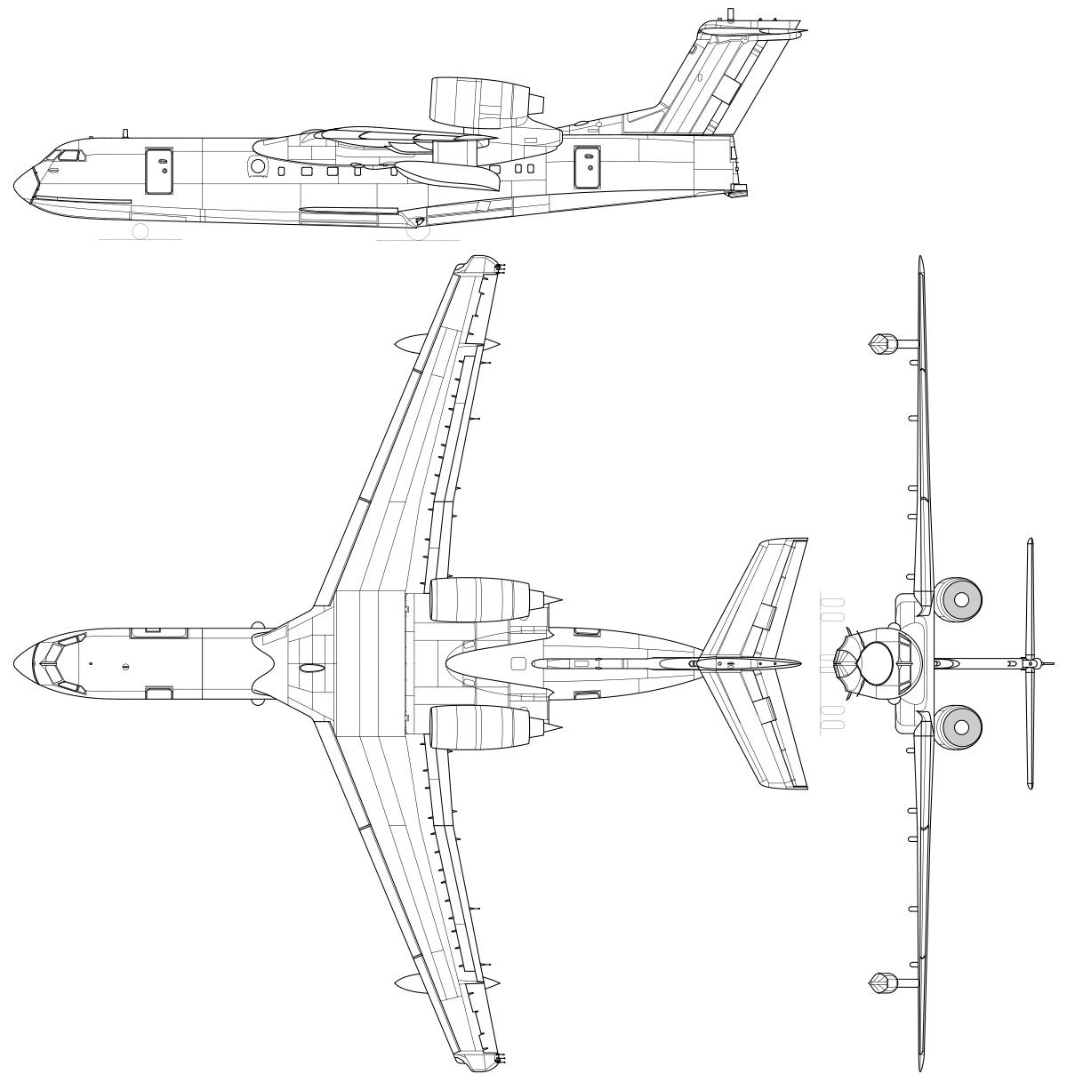 Бе 200 чертеж