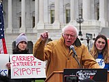 speaking at 2018 Tax March