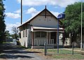 English: The (disgracefully run down) police station in en:Berrigan, New South Wales