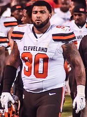 Winn with the Cleveland Browns. Billy Winn 2015.jpg