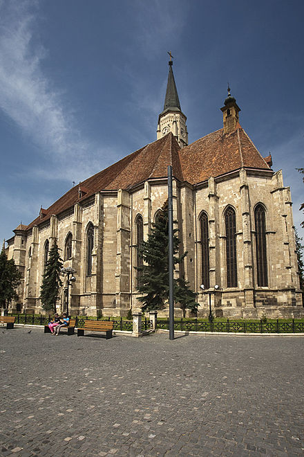 St. Michael's Church, the city's largest Gothic-style church