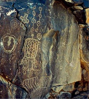 Black Mountain Rock Art District Archaeological site in California, United States